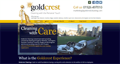 Desktop Screenshot of goldcrestcleaning.com