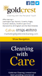 Mobile Screenshot of goldcrestcleaning.com